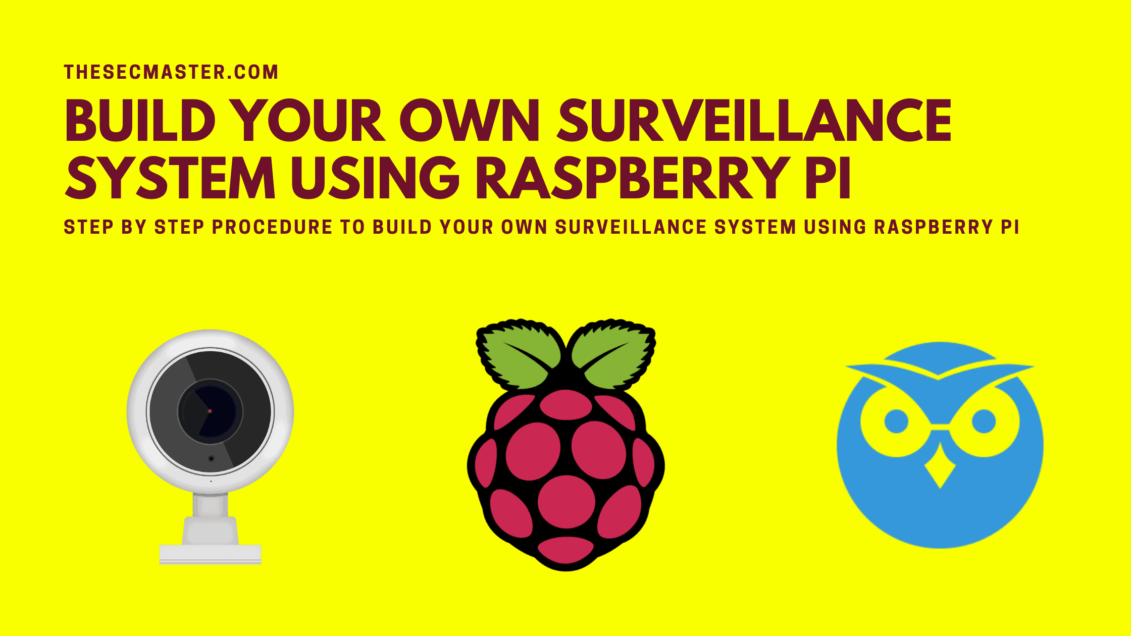 DIY Raspberry Pi Surveillance System Setup Guide Circuit Diagram