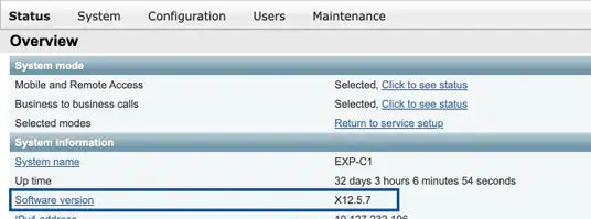 Verify The Upgradation Cisco Expressway Series And Telepresence Vcs