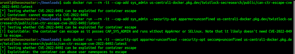 Test Your Container Is Vulnerable To Cve 2022 0492 More Advanced