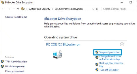 Turn Off Bitlocker In Windows