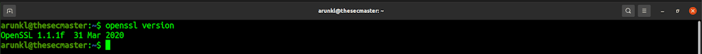 How To Check The Openssl Version