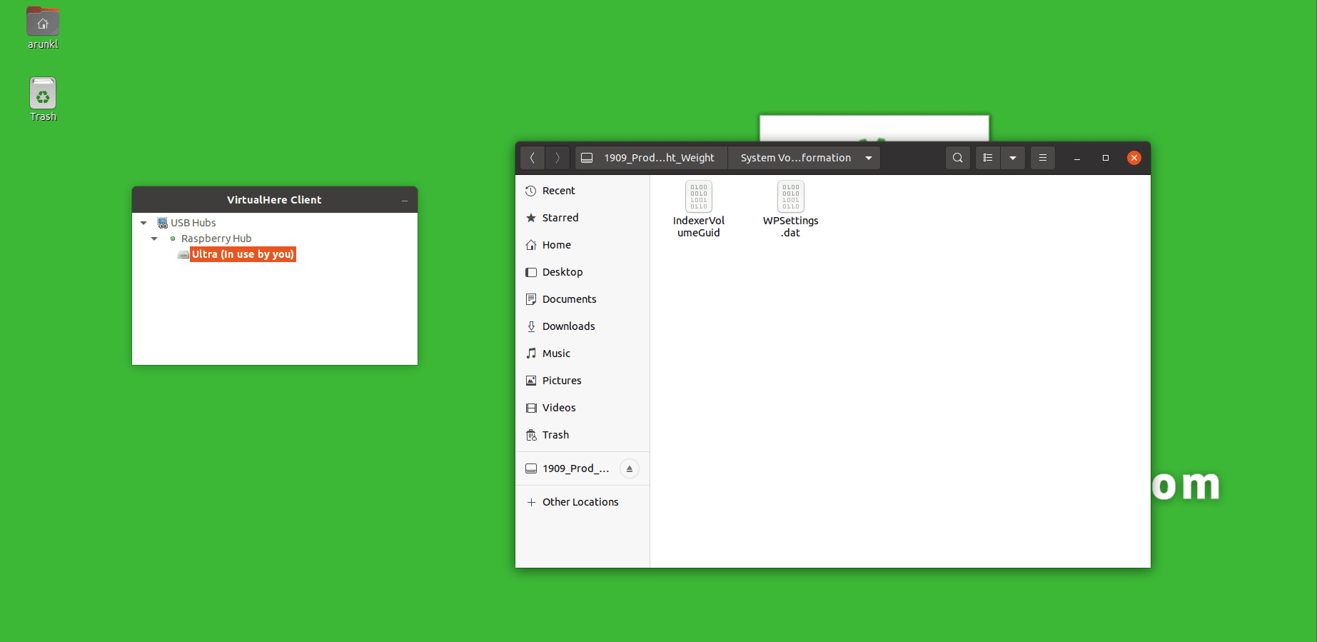 Access The Usb Device Connected To The Wireless Usb Hub