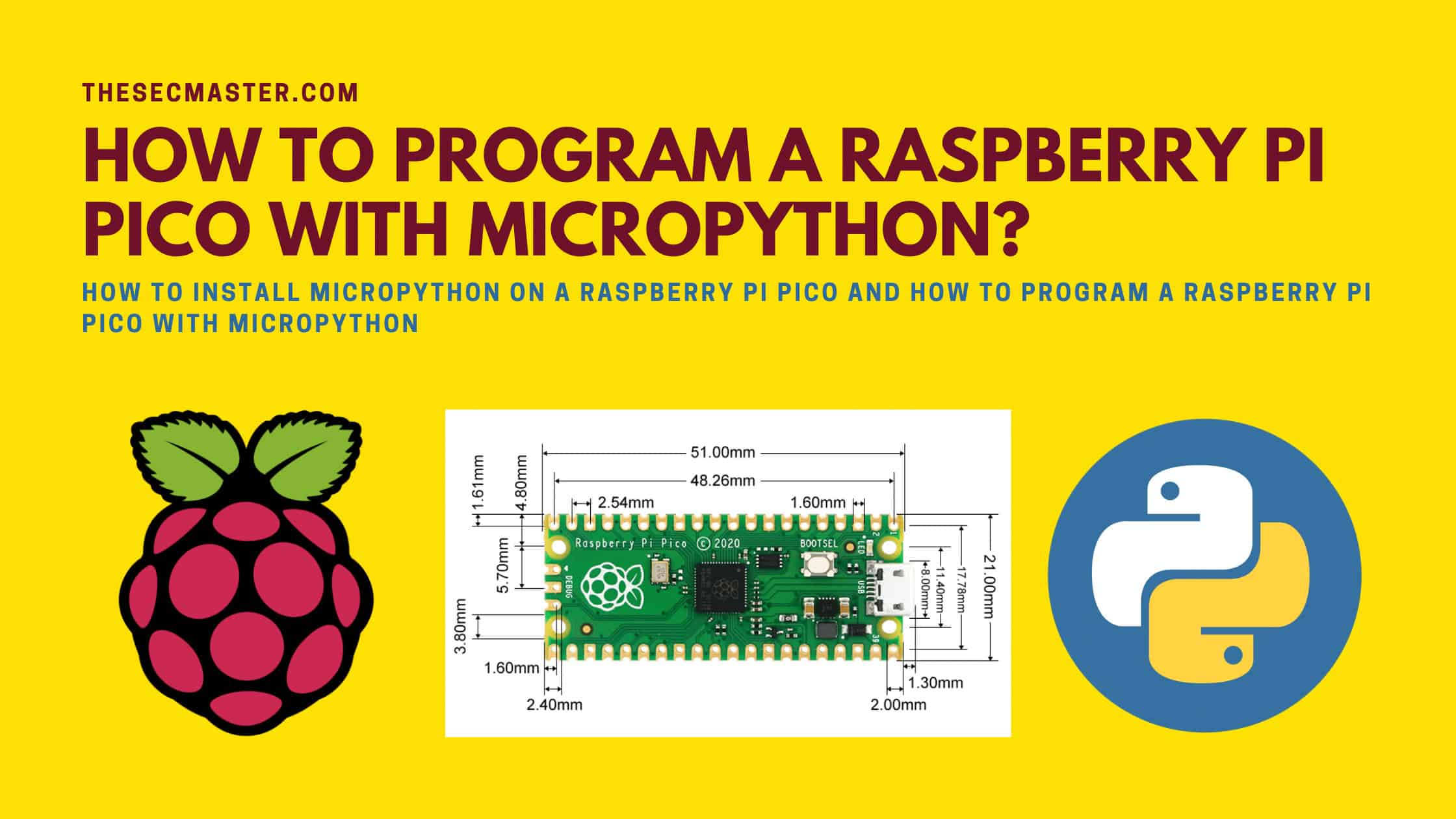 How To Install Micropython On A Raspberry Pi Pico And How To Program A Raspberry Pi Pico With Micropython