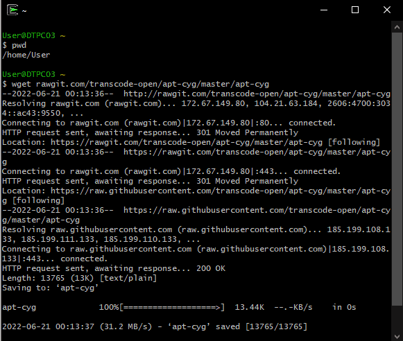 Download The Apt Cyg Package