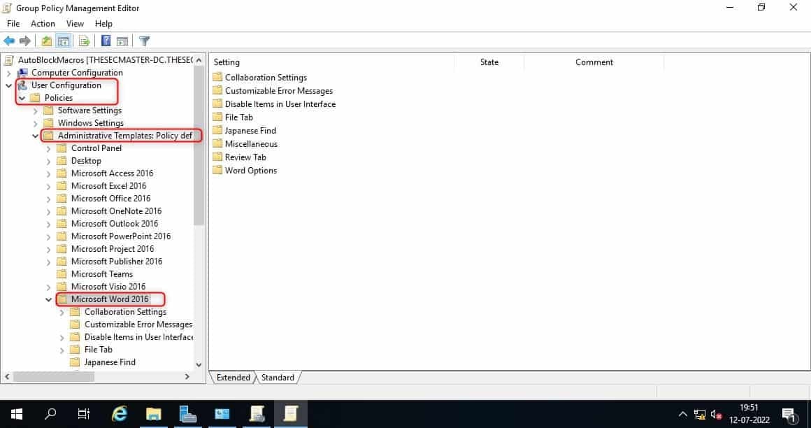 Download And Install The Administrative Templates For Microsoft Office Group Policies