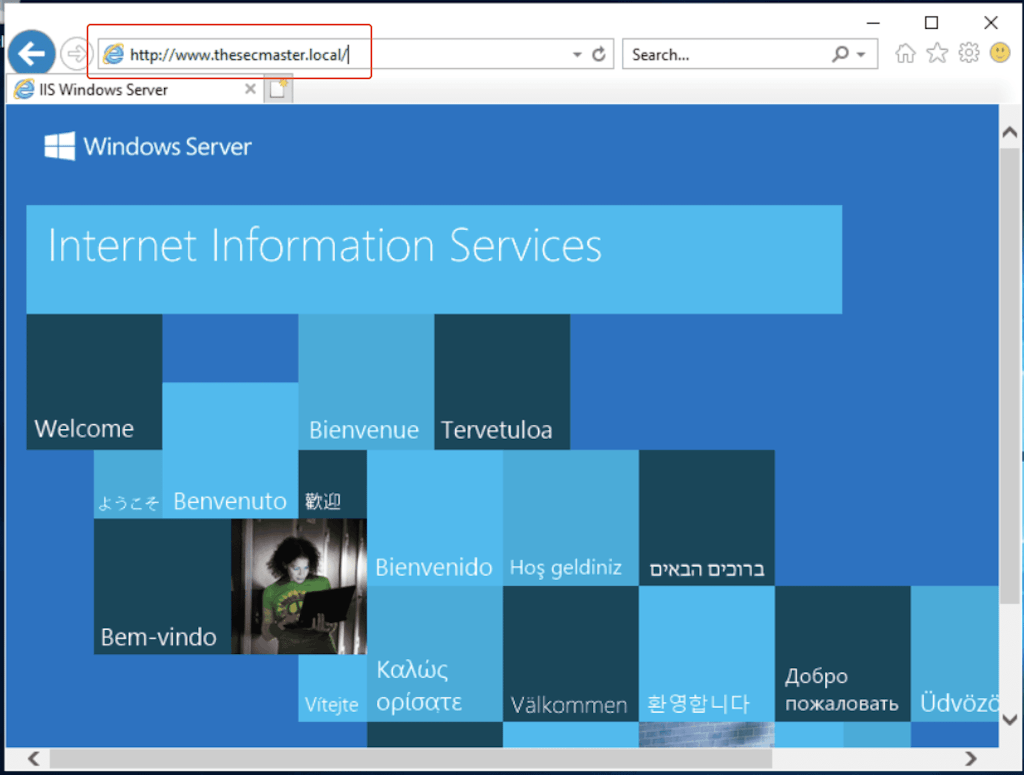 Iis Web Application With Http