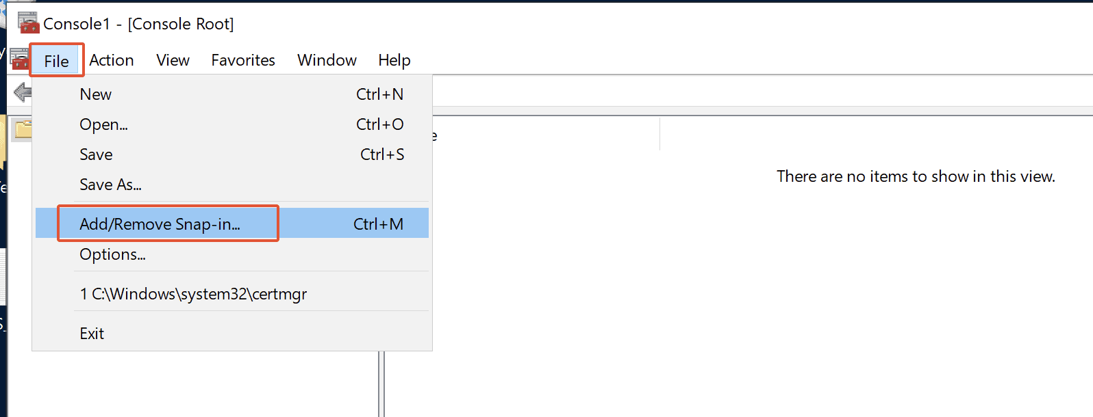 Add_remove Snap In In Windows Mmc