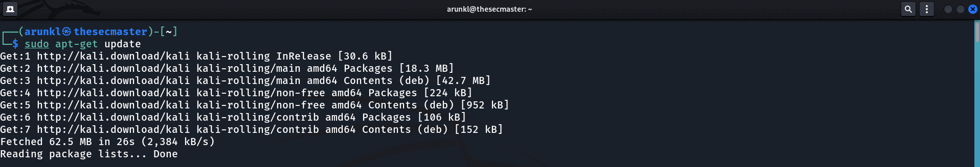 Update The Package Lists Or The Package Database