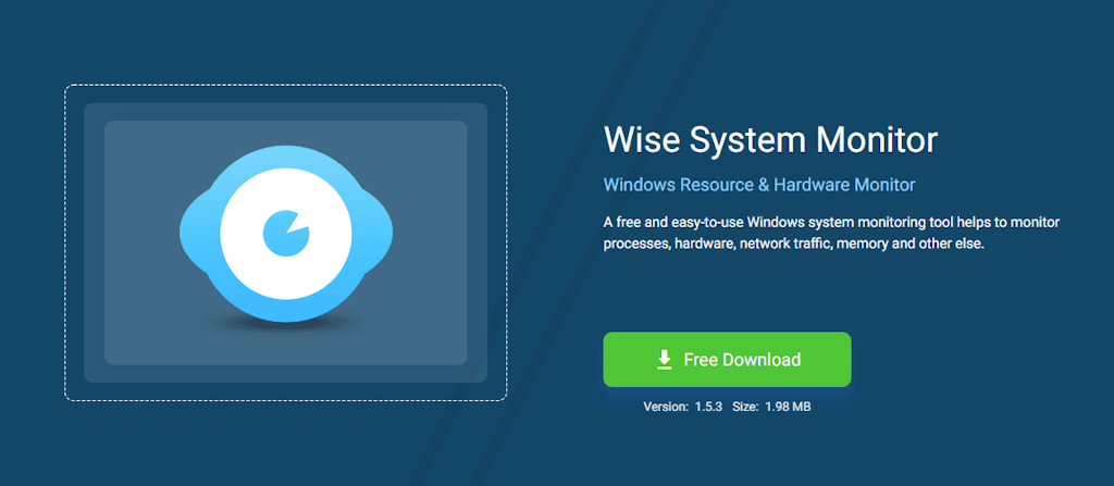 Home Page Of Wise System Monitor Official Website