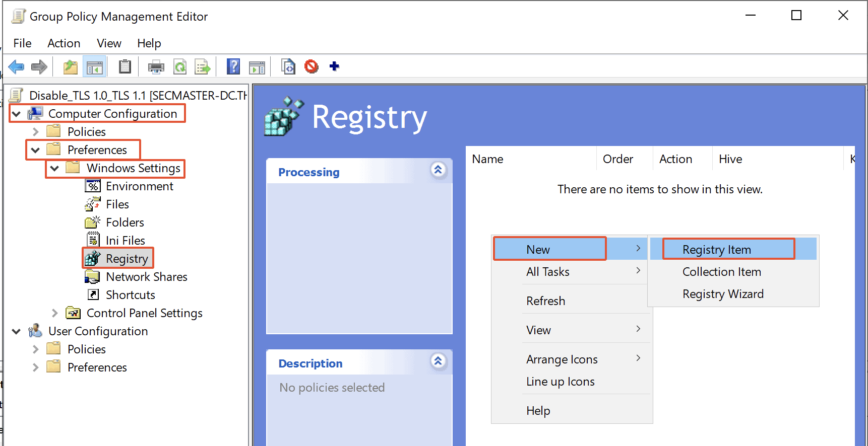 Create Registry Item In Group Policy 1
