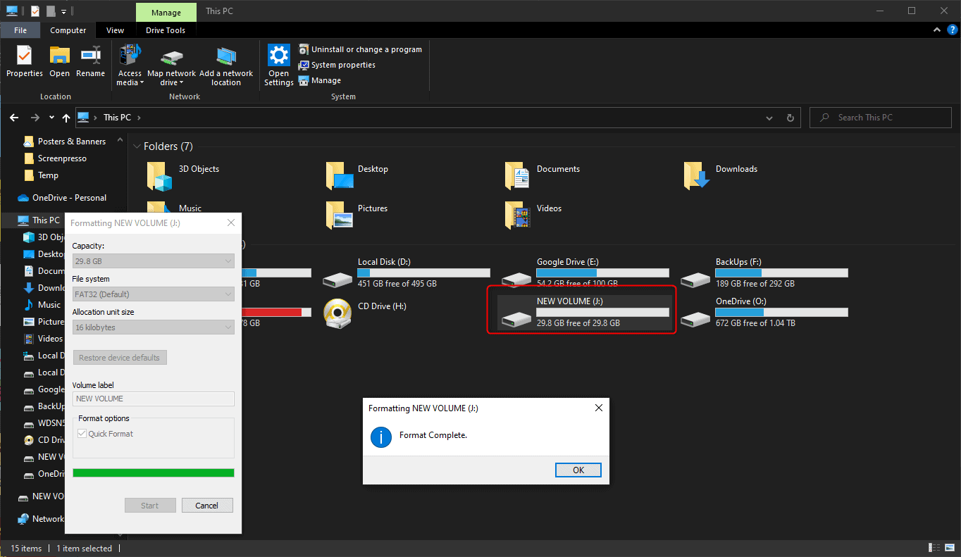 Format The Micros Sd Card To Dos Fat Or Fat32 Formats