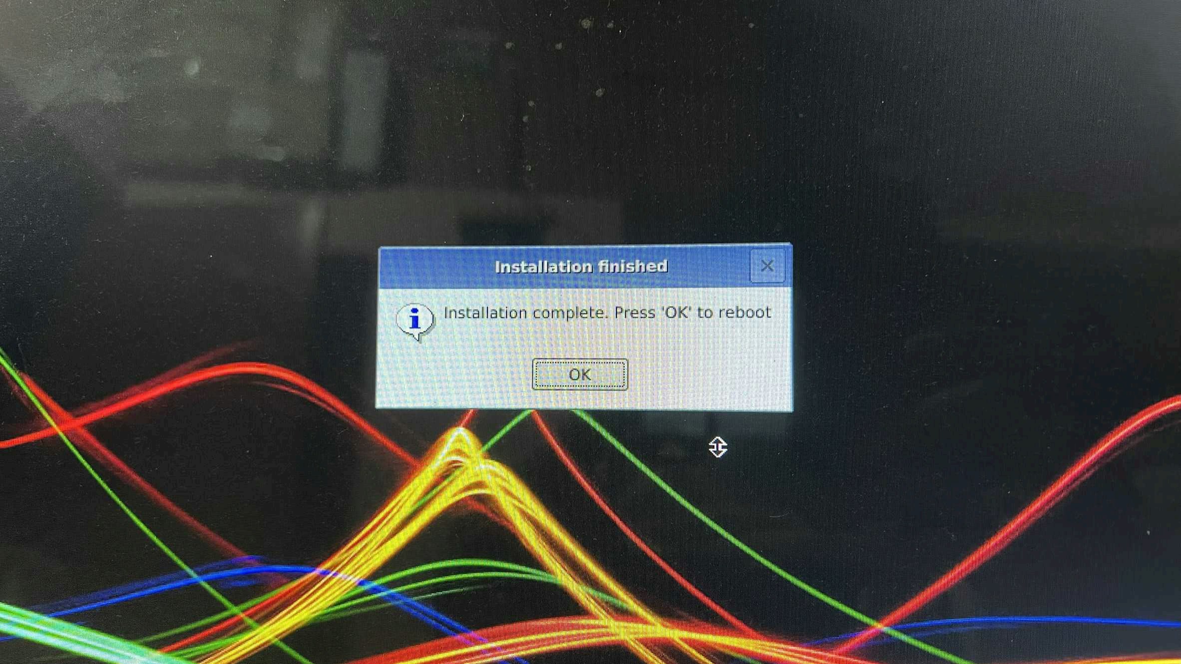 Reboot Upon The Completion Of Installation Process