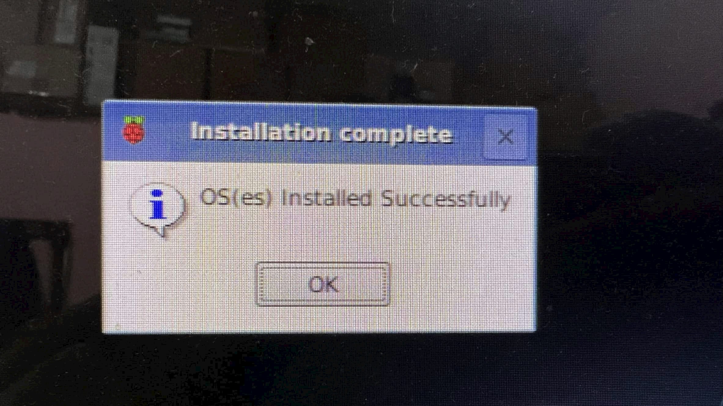 Click Ok To Finish The Installation Process