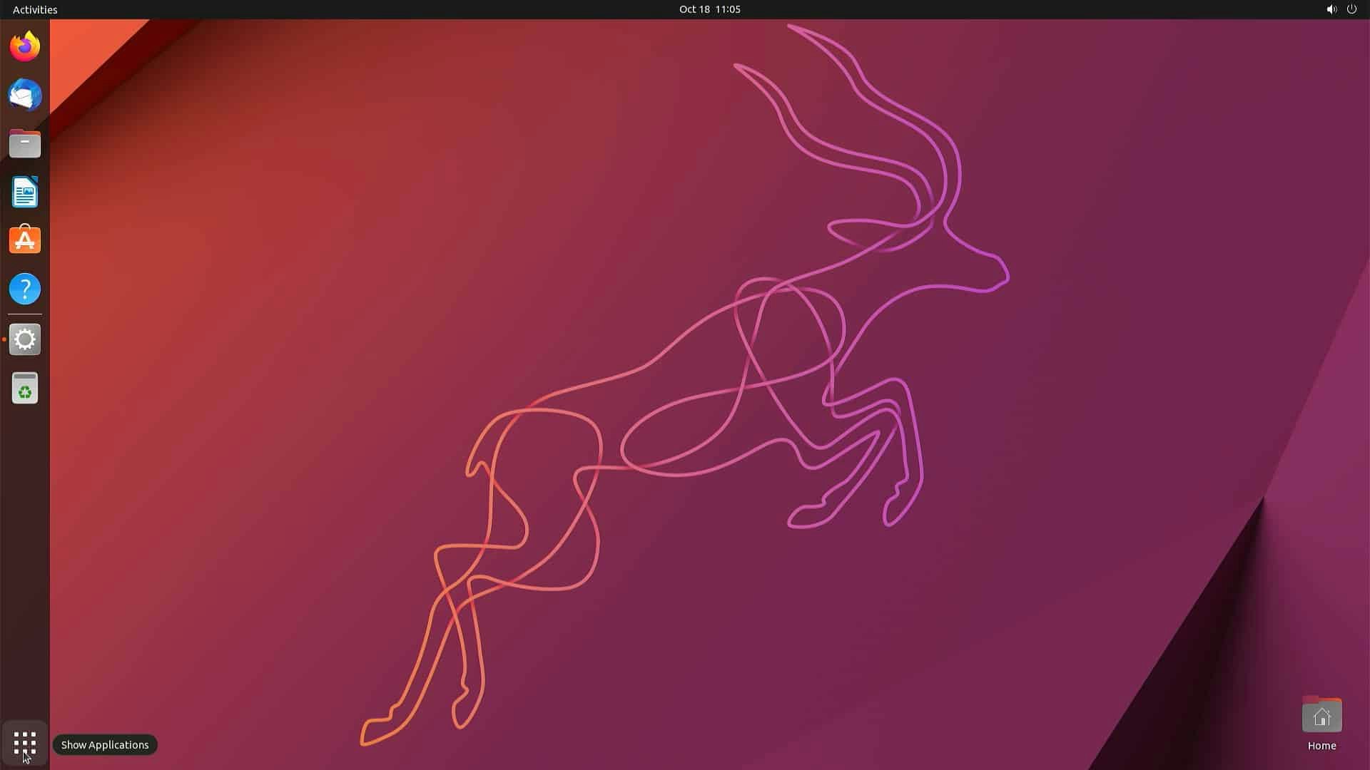 Ubuntu Desktop Is Running On The Raspberry Pi