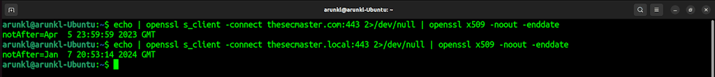 Openssl Command To Verify The Ssl_tls Version Accepted By A Site