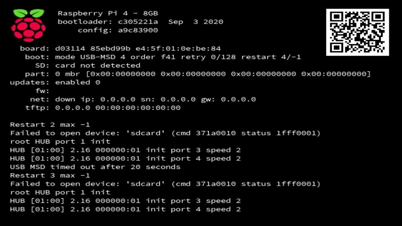 Boot The Raspberry Pi Inserting The Usb Drive