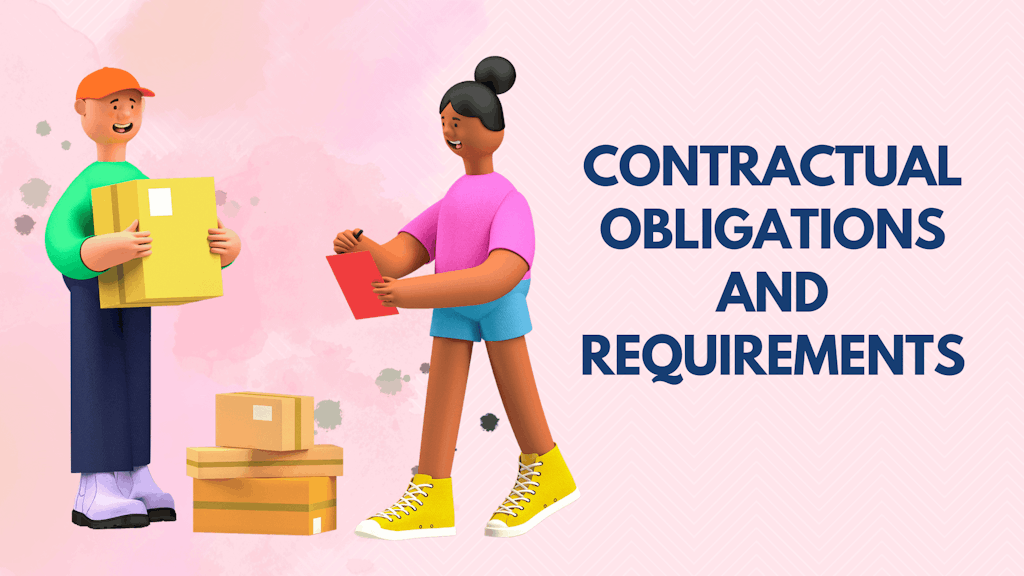 Contractual Obligations And Requirements
