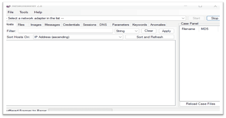 Network Miner Dashboard