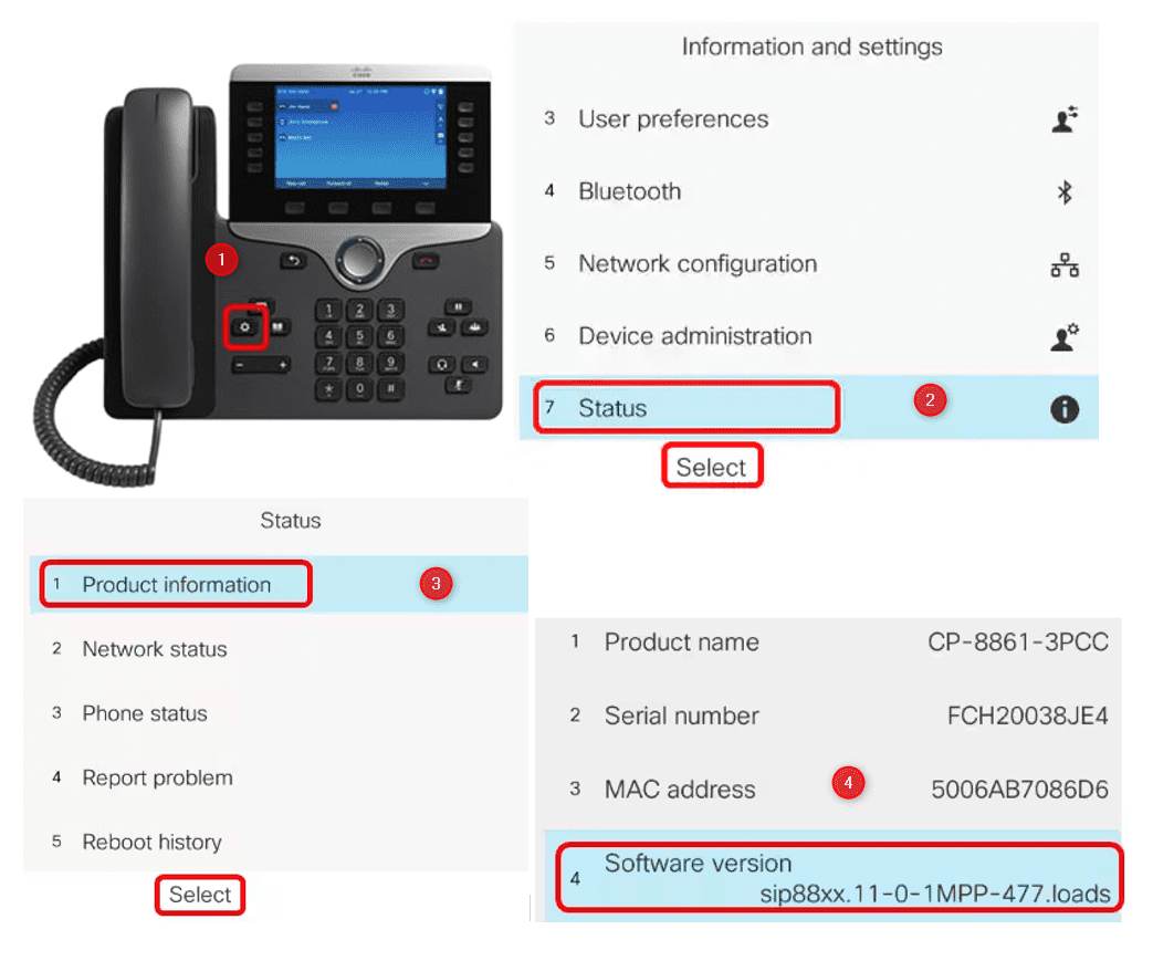 Verify The Firmware Version