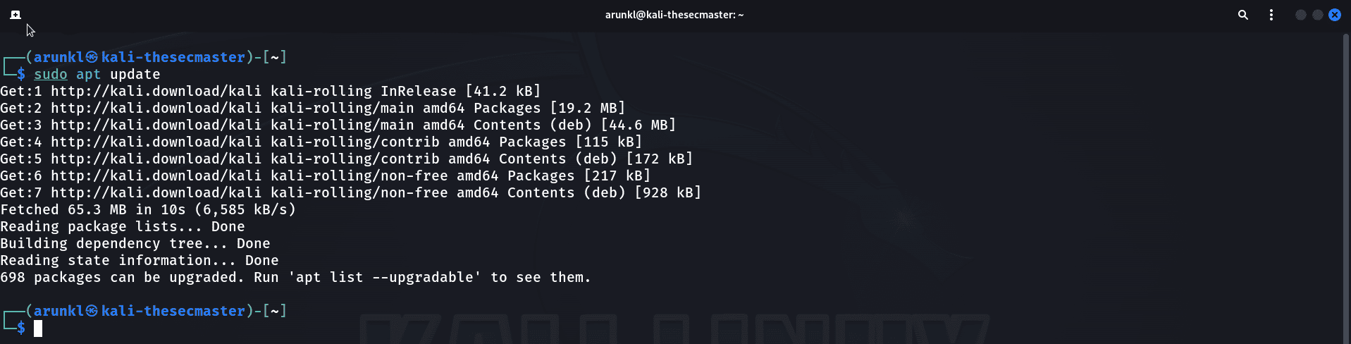 Update The Package Lists Or The Package Database