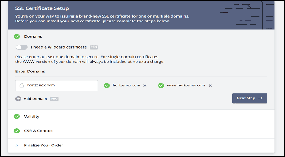 Ssl Certificate Created