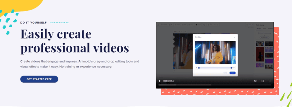 Animoto Video Editor