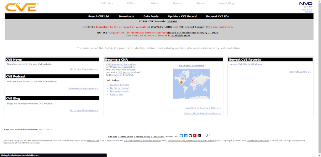 Cve Mitre Org