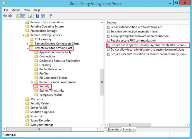 Configure Rdp To Use Ssltls