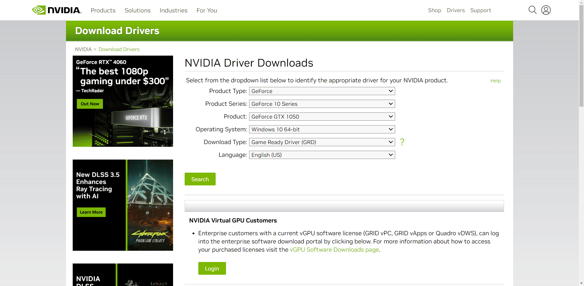 Install Nvidia Gpu Drivers