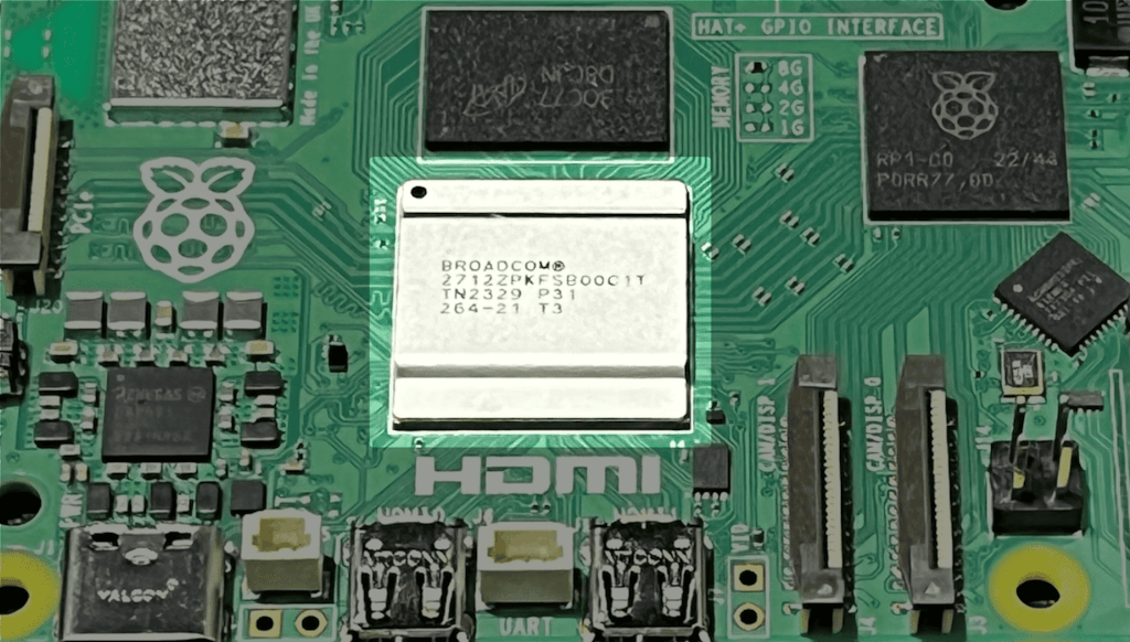 Raspberry Pi 5 Processor Chip