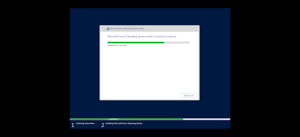 Reboot Windows Server 2022 In Few Seconds