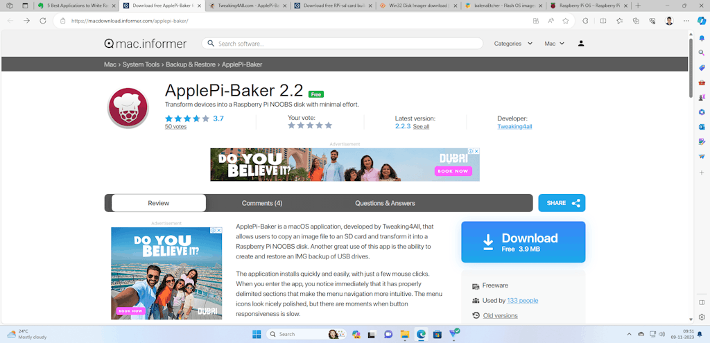 Applepi Baker Download Page