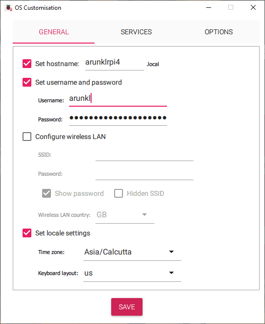 General Settings In Os Customization