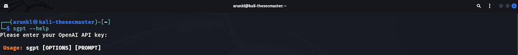 Configure Api Key
