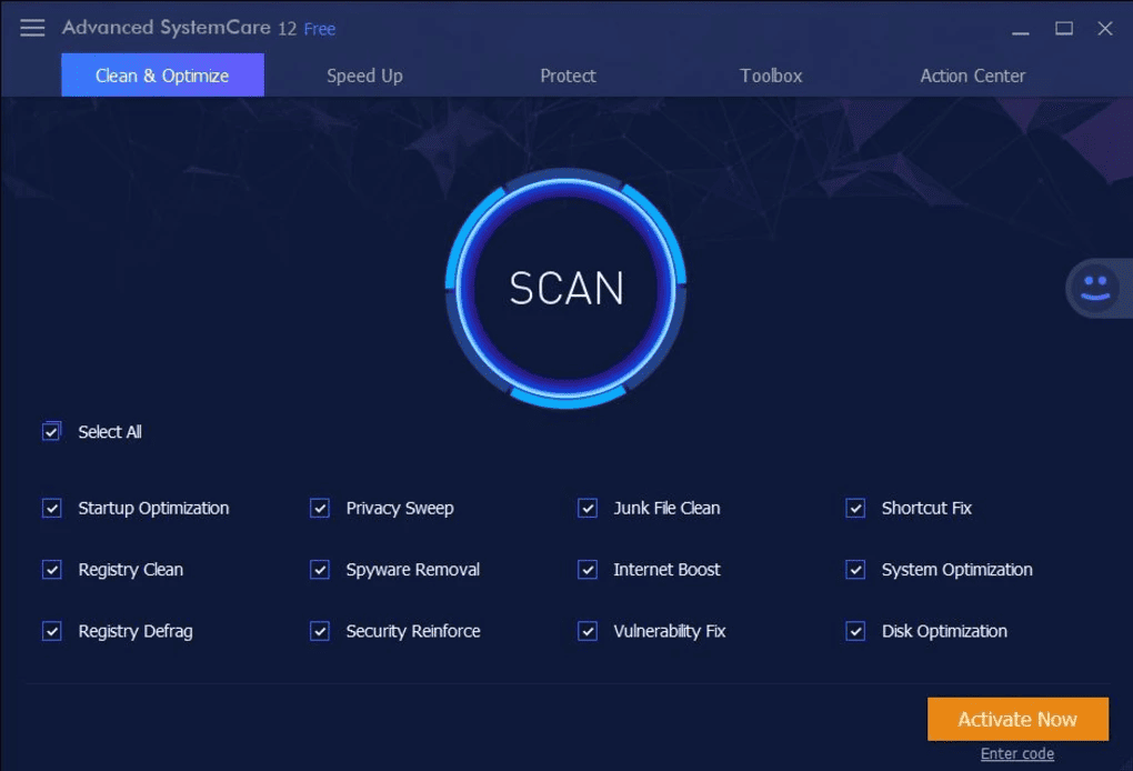 Advanced Systemcare Window