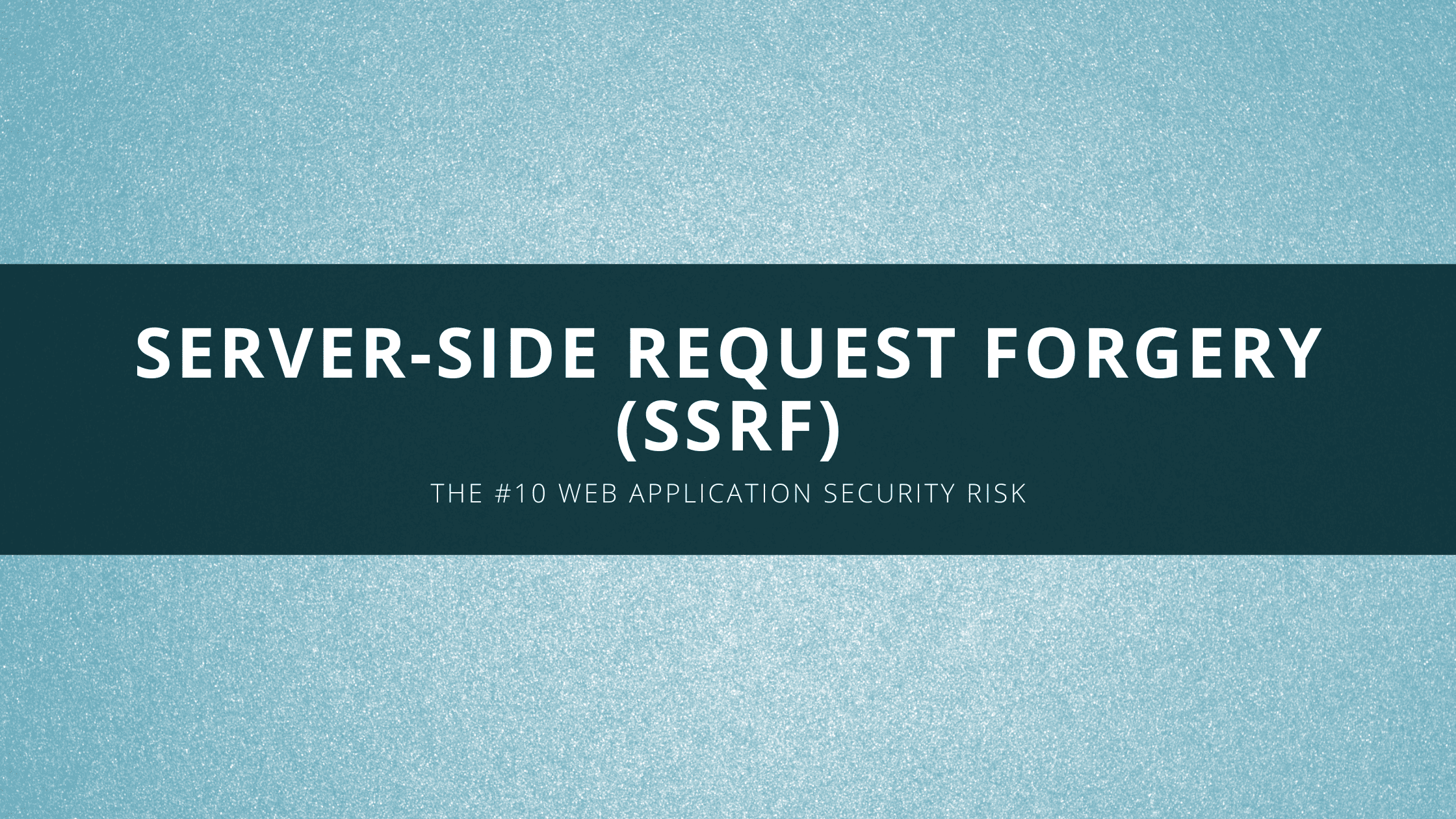 Server Side Request Forgery Ssrf The 10 Web Application Security Risk