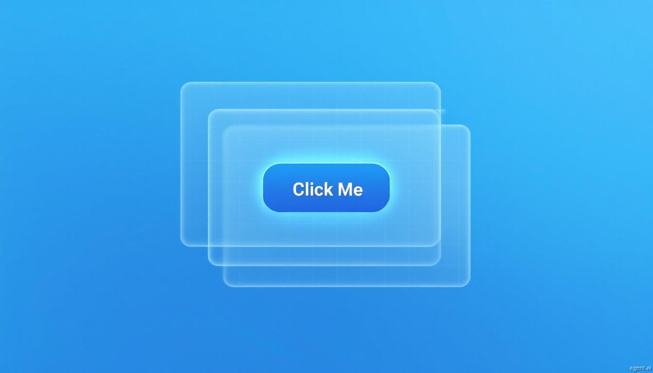 A cybersecurity visualization depicting browser windows revealing a potential online scam mechanism