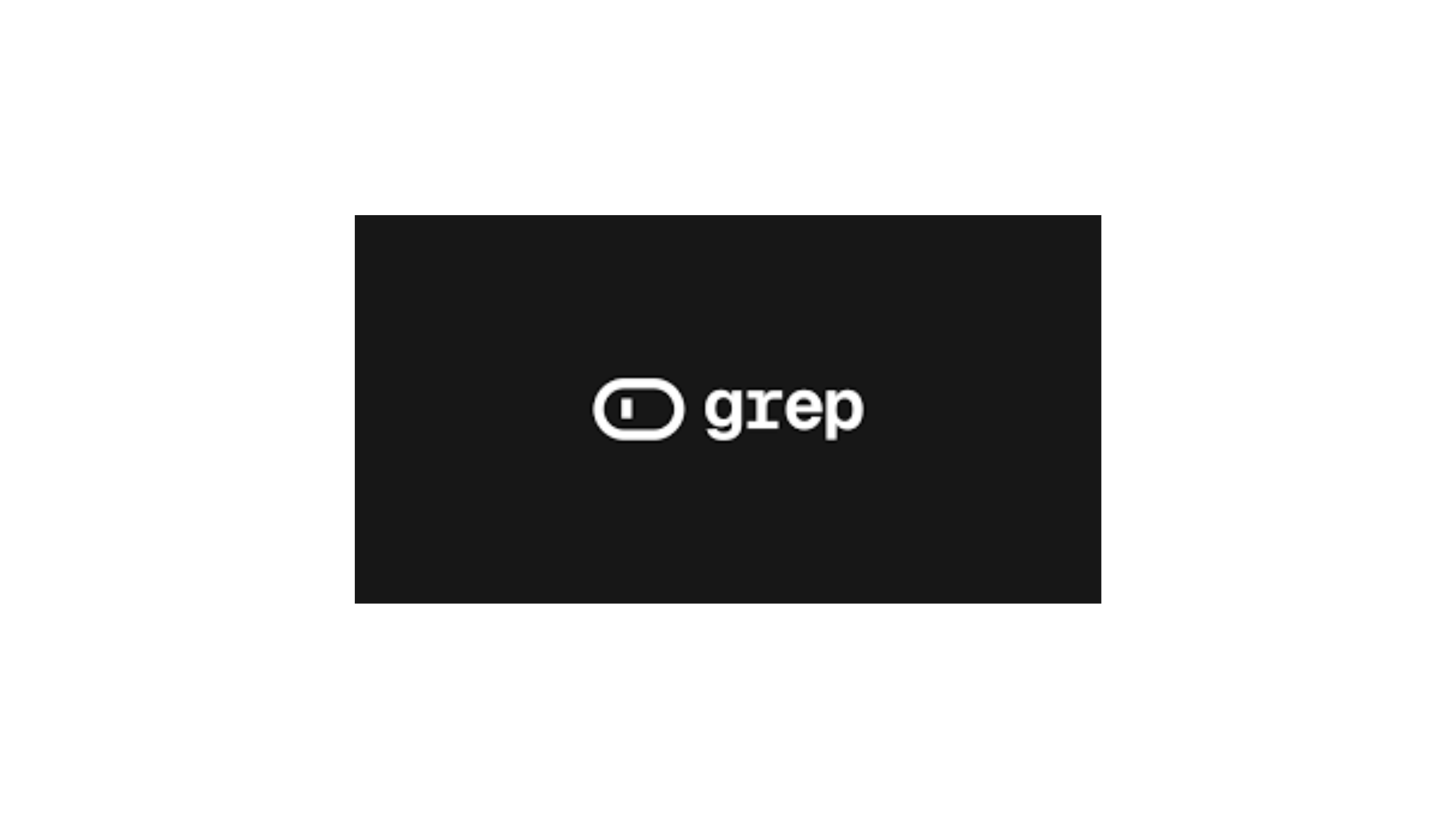 Logo of Grep, a cybersecurity platform that aggregates and visualizes threat intelligence data for security analysis.