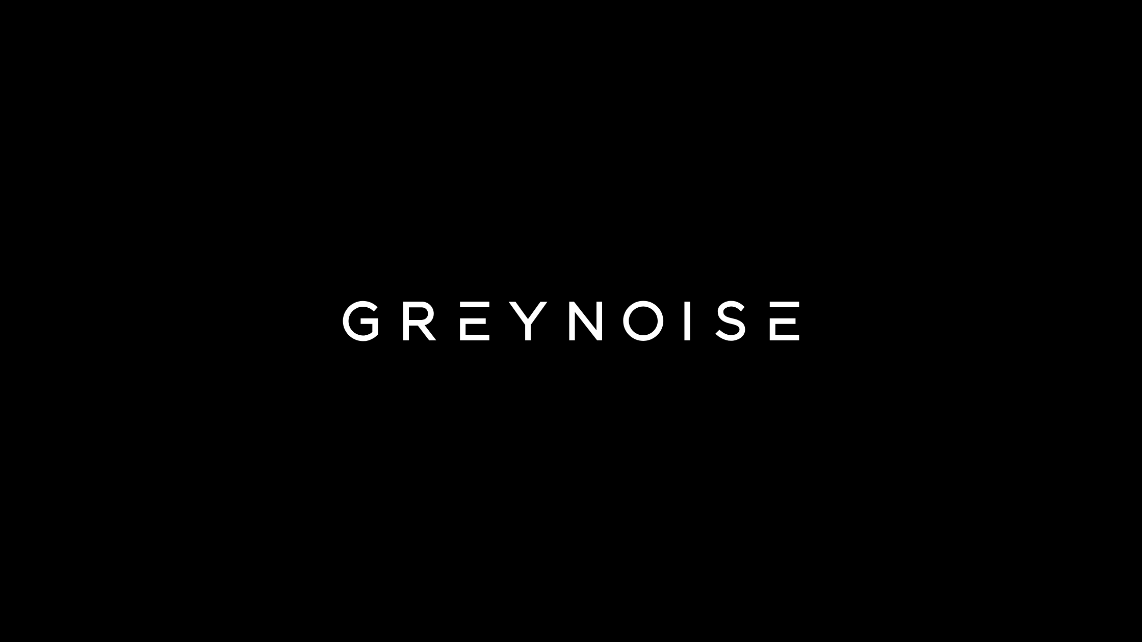 Logo of GreyNoise, a cybersecurity platform that analyzes internet-wide scan traffic to filter out background noise and identify threats.