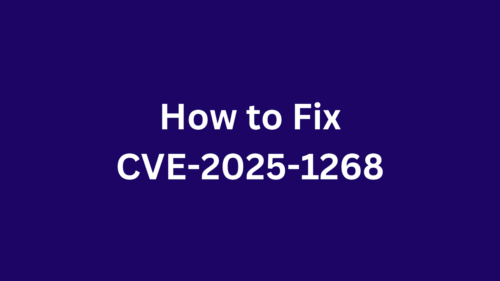 Fix guide for the CVE-2025-1268 printer driver vulnerability.