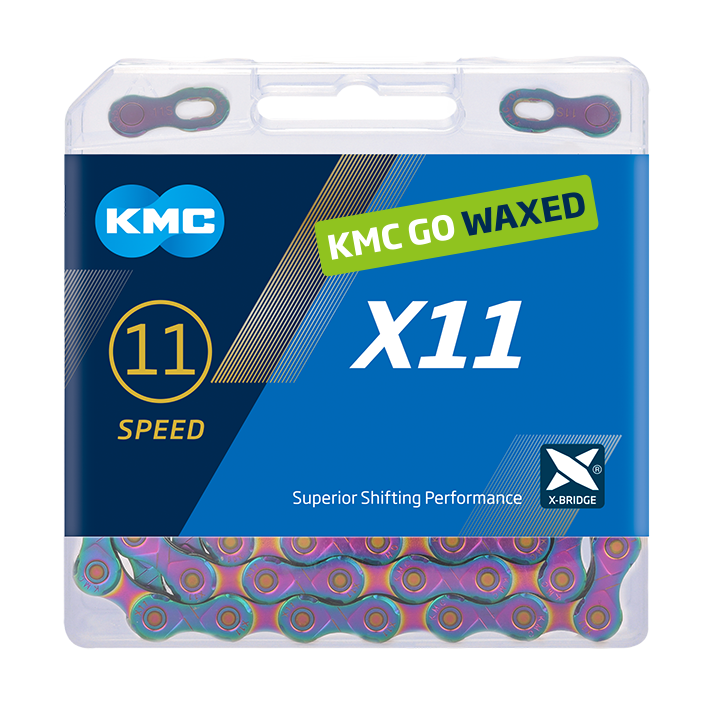 KMC - Products - X11 WAXED Aurora Blue