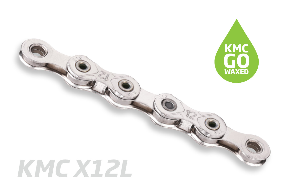 KMC - Products - X12L WAXED Aurora Green