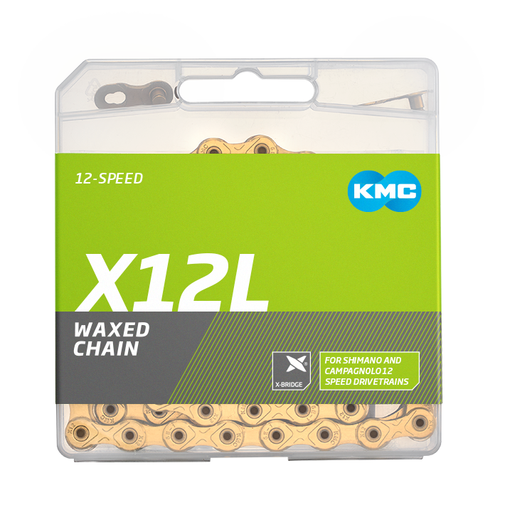 KMC - Products - X12L WAXED Aurora Green