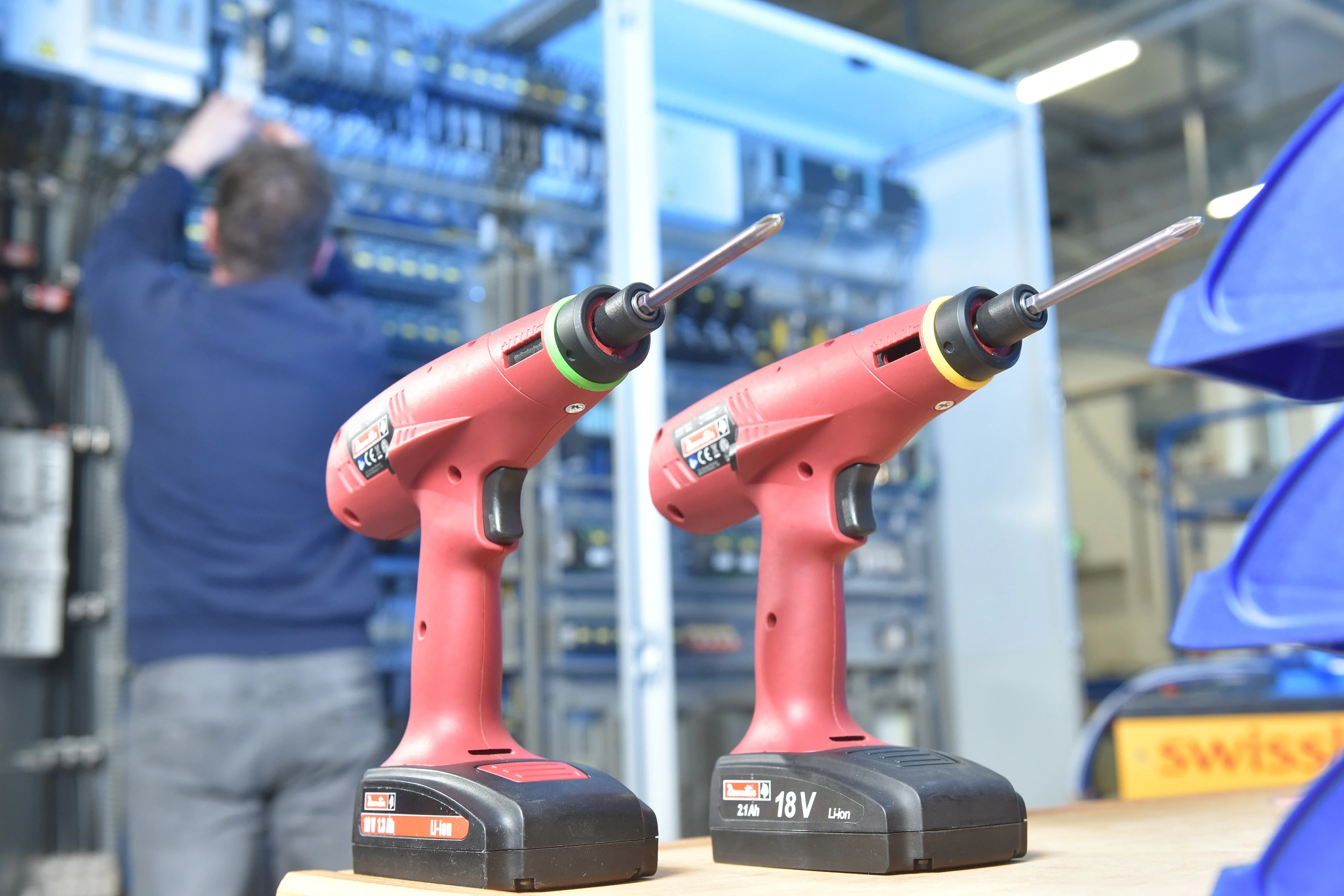 Cordless Screwdrivers at Hermos are marked according to their torque settings
