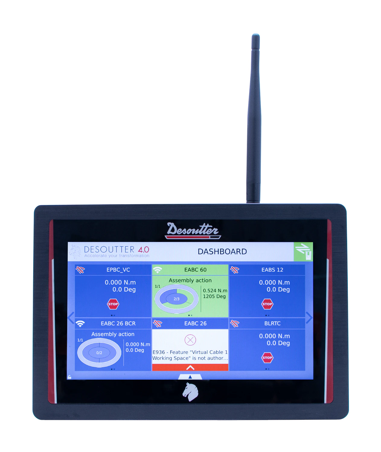 The external "Sight" display by Desoutter