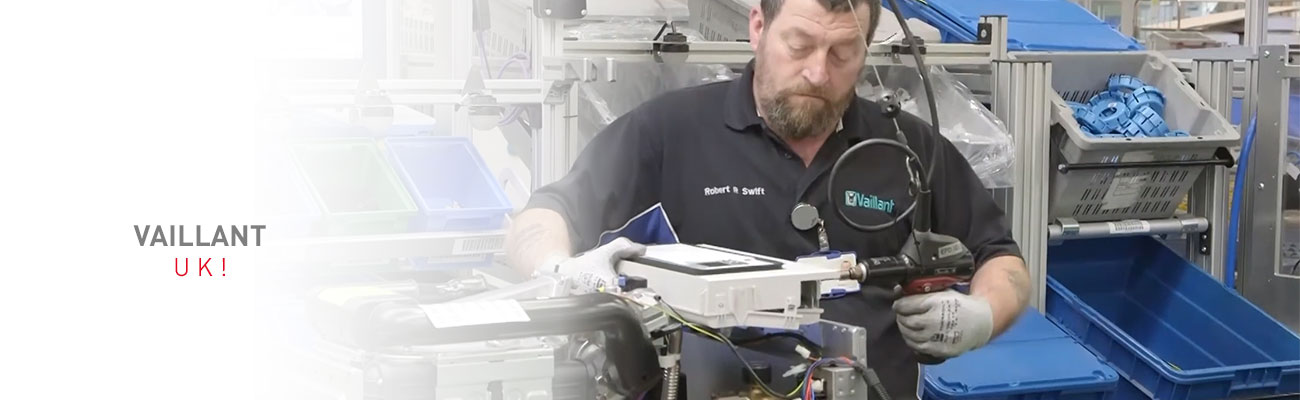 Vaillant UK's Industry 4.0 Transformation - Desoutter