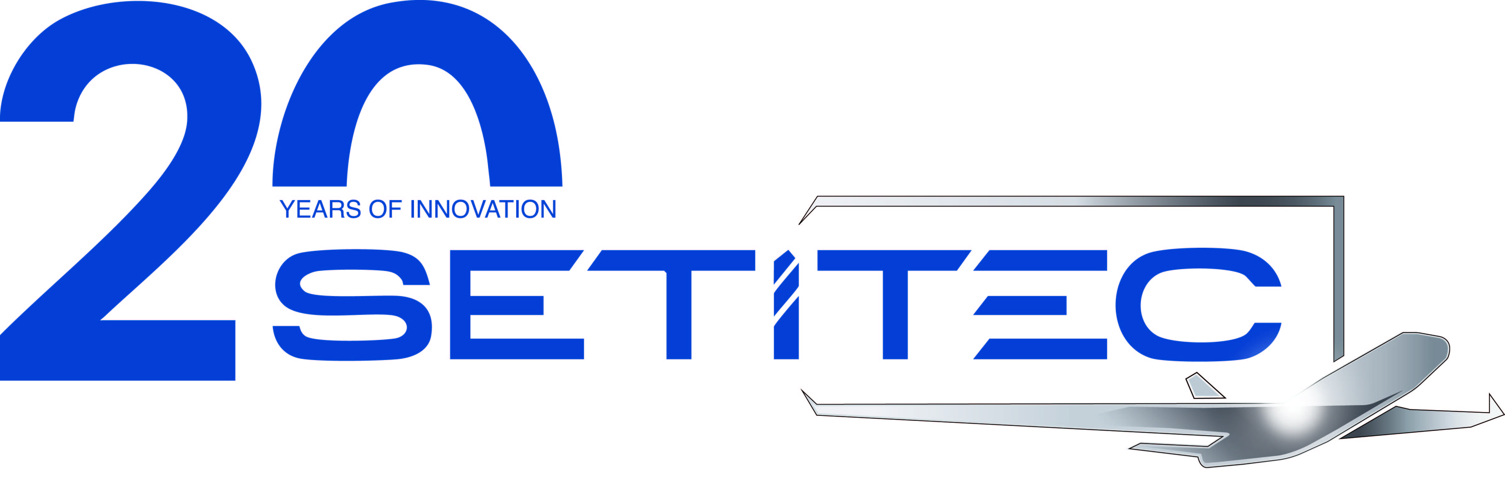 Setitec logo 20th anniversary