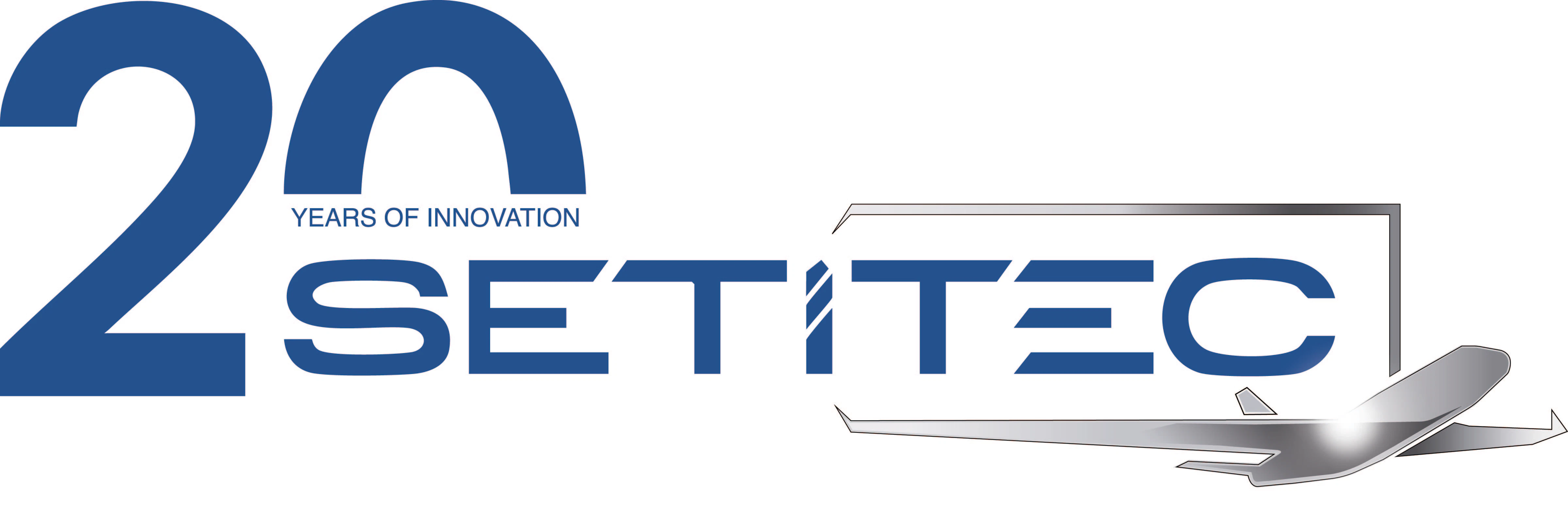 Setitec logo 20th anniversary