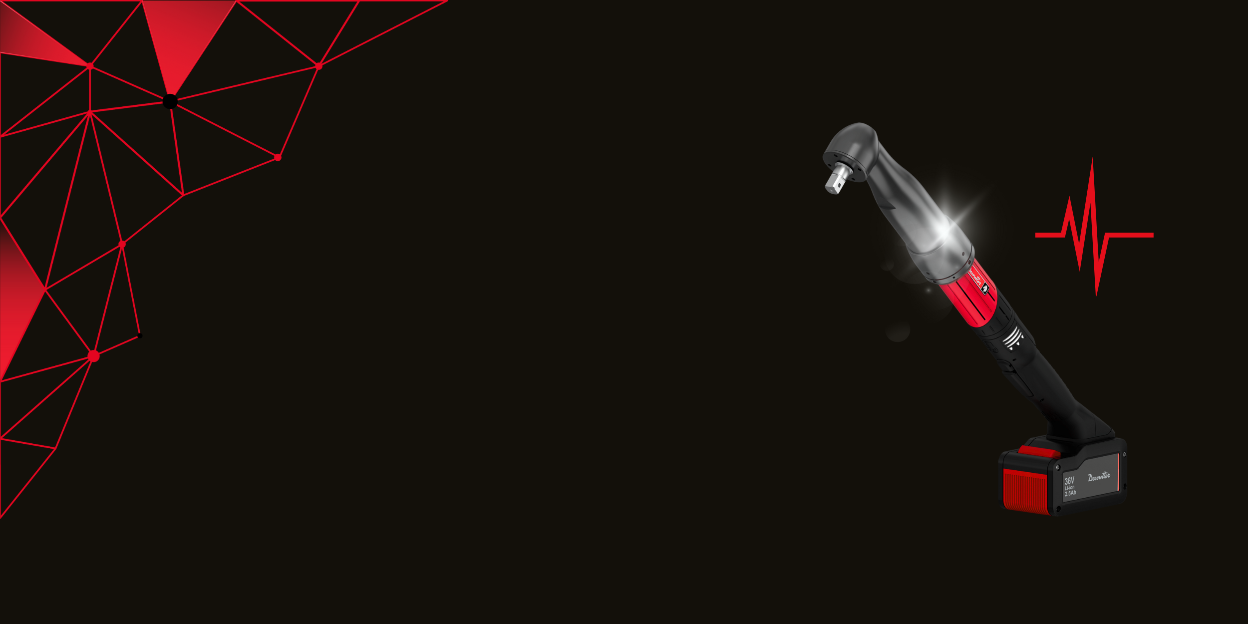 Electric pulse angle head  tools - EABCLRT