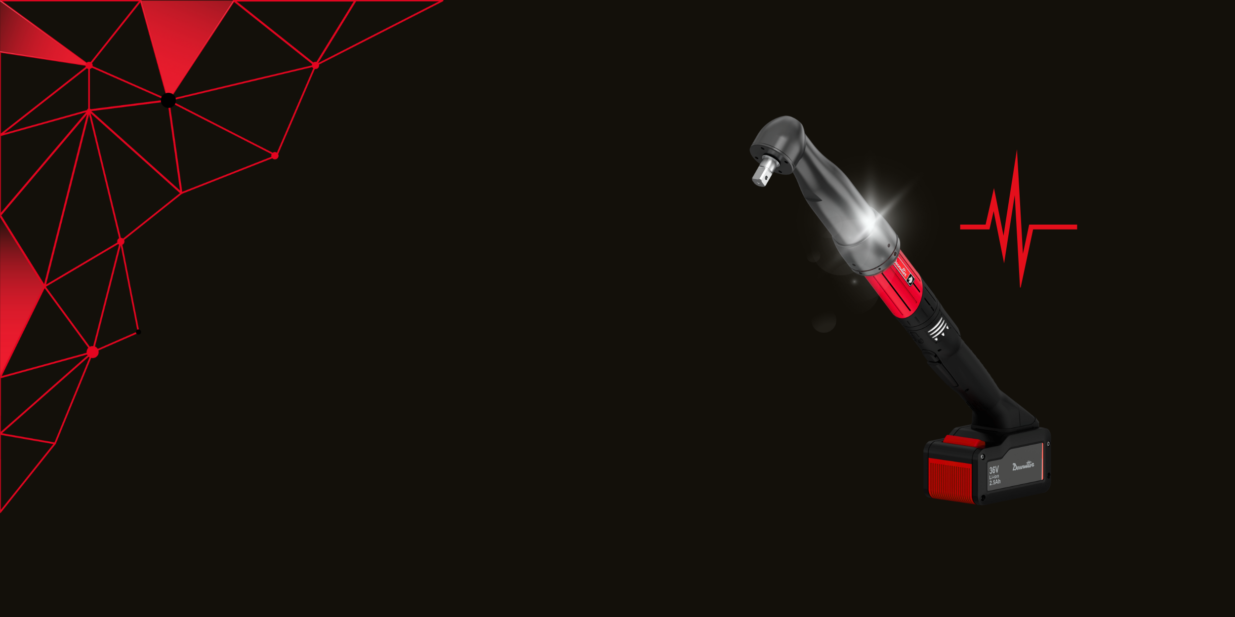 Electric pulse angle head  tools - EABCLRT